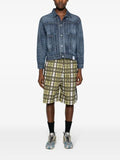 Neighborhood paint-splatter denim jacket
