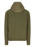 C.P. Company zip-up patch-pocket hoodie