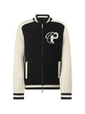 Philipp Plein Plein Star knitted bomber jacket
