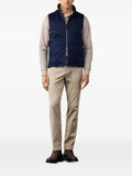 Hackett London quilted jersey gilet