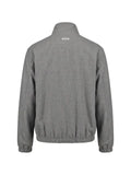 Lardini high-neck zip-up wool jacket