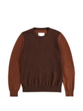 Maison Margiela two-tone wool crewneck