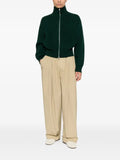 extreme cashmere zip-up cashmere sweater
