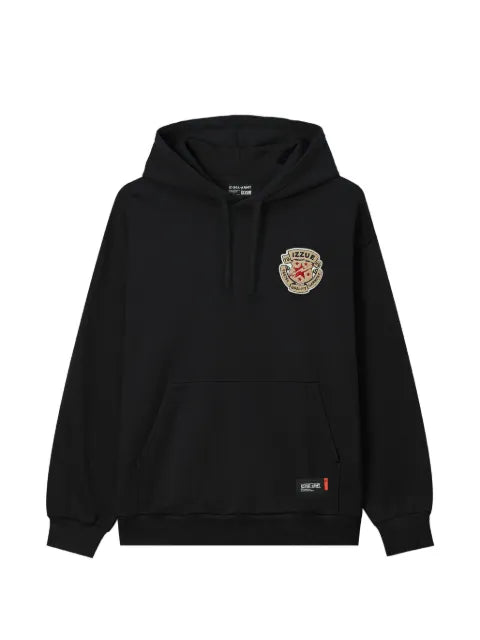 izzue logo-patch hoodie
