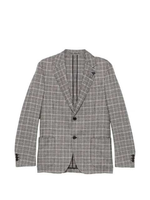 Lardini Prince of Wales check blazer