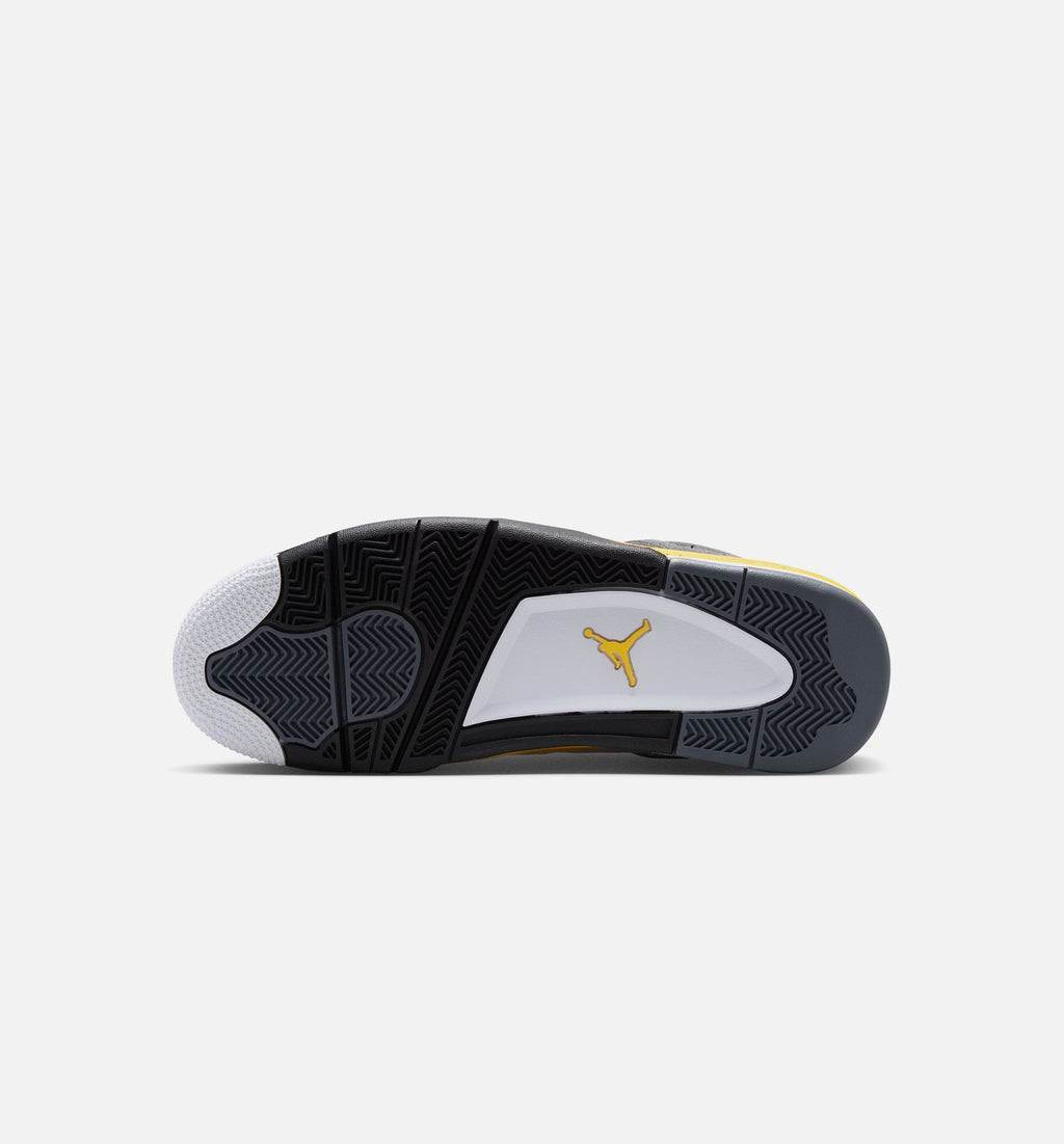 Air Jordan 4 Retro Rare Air Tour Yellow – Men's Lifestyle Shoe in White/Dark Blue Grey/Black/Tour Yellow