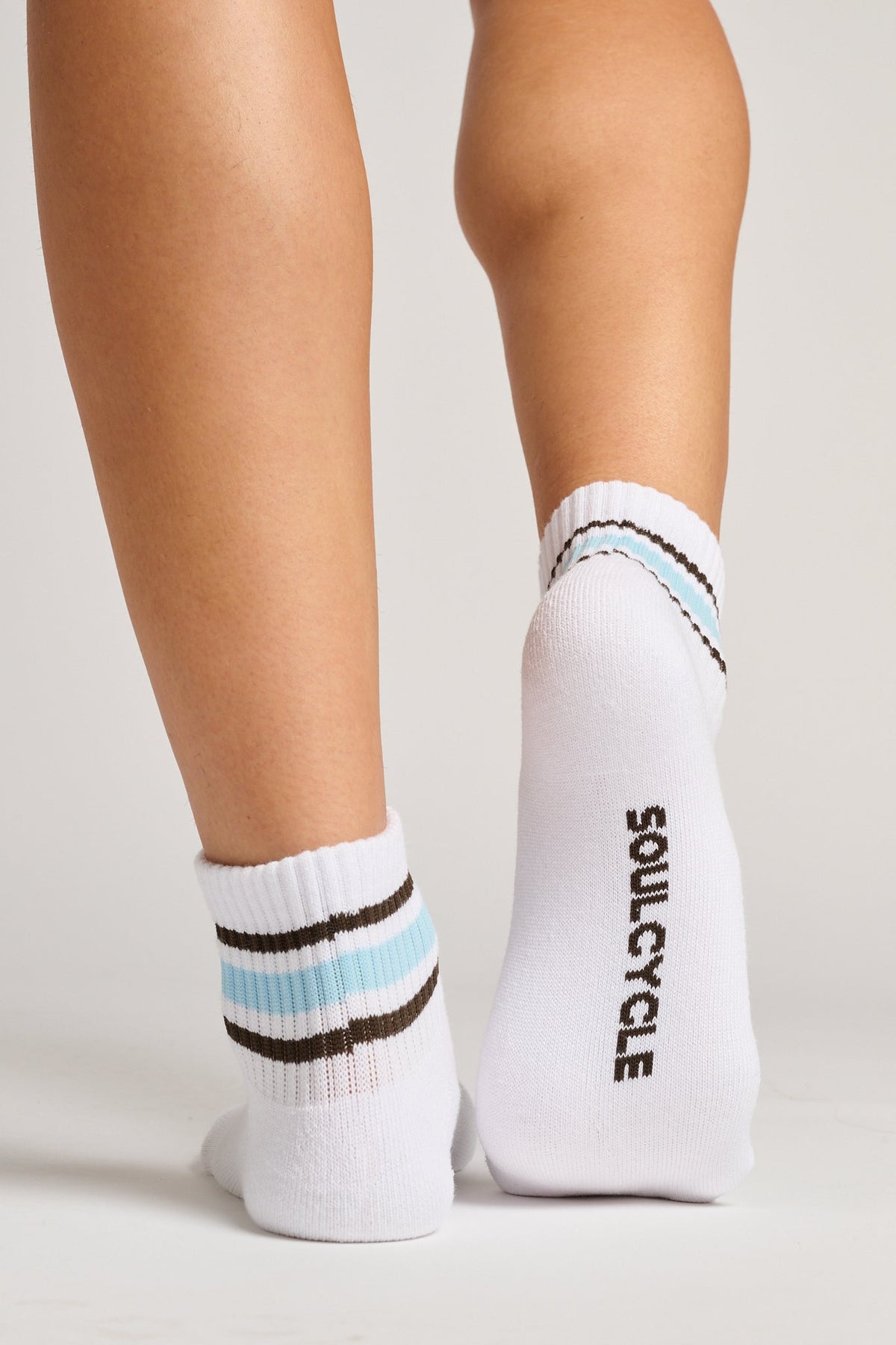 Sport Stripe Quarter Cut Sock