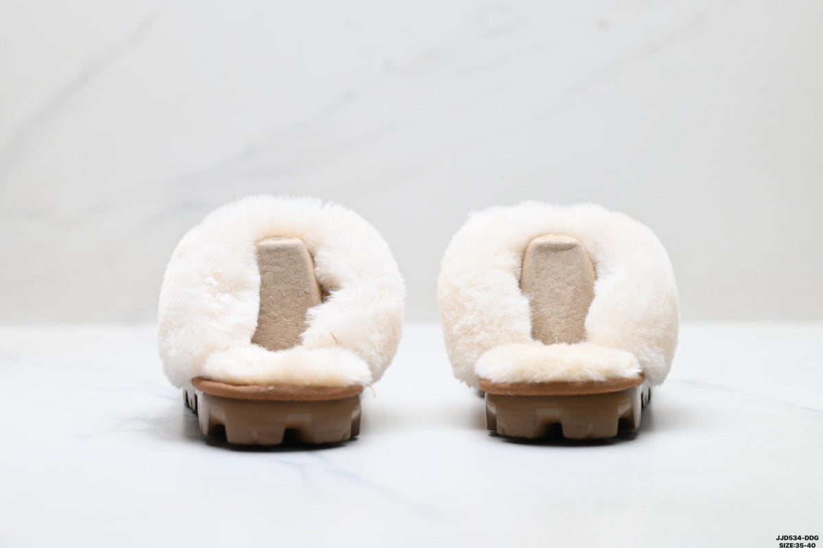 UGG Slipper Evolution Shearling Closed-Toe Slippers