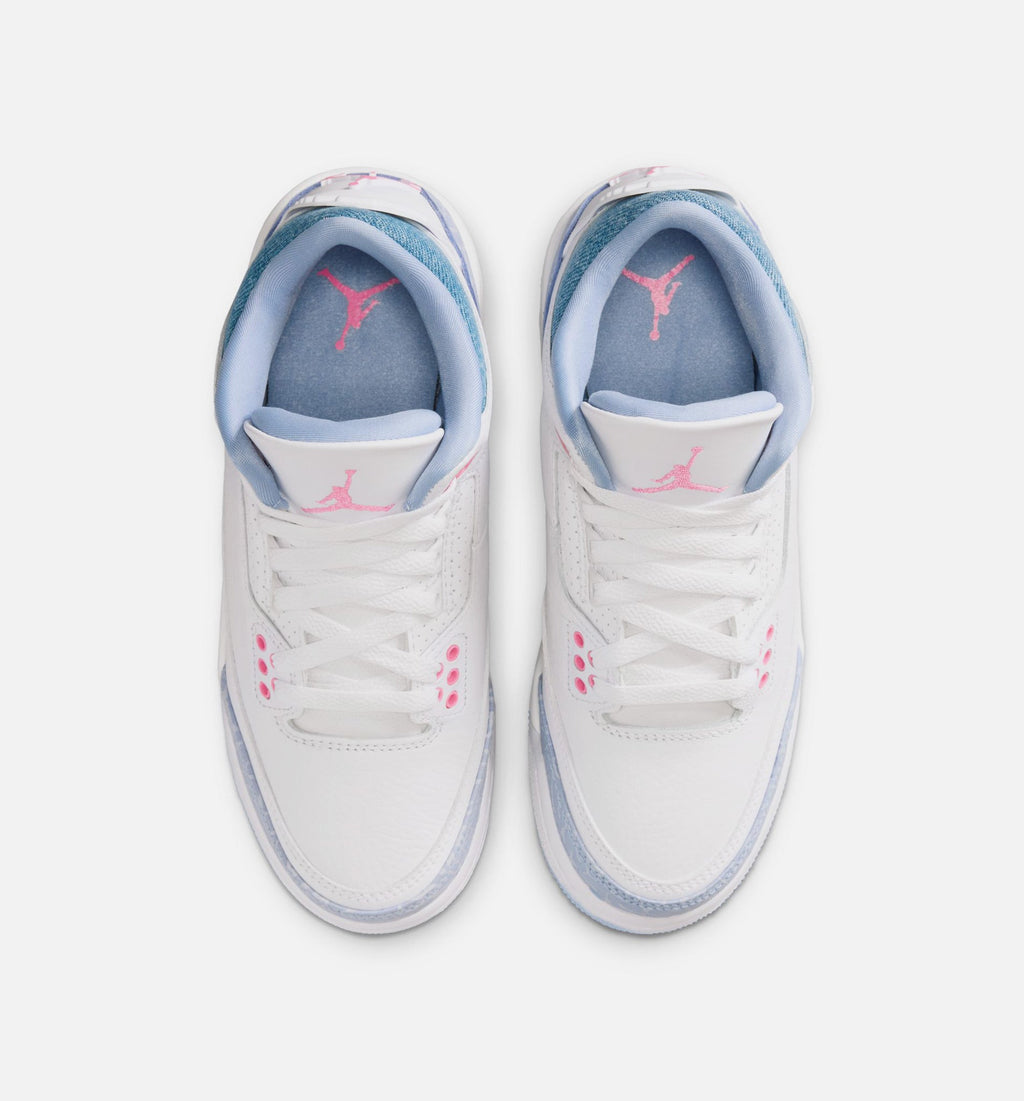 Air Jordan 3 Retro Cobalt Bliss Grade School Lifestyle Shoe