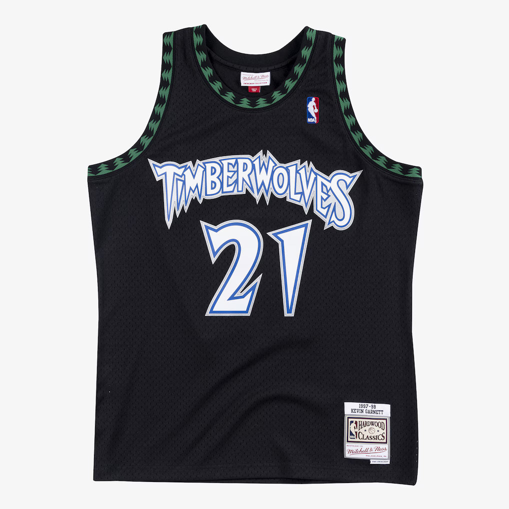 M&N Minnesota Timberwolves Swingman Jersey Kevin Garnett