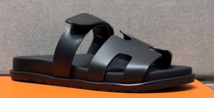 Hermès H-Cutout Open-Toe Sandals